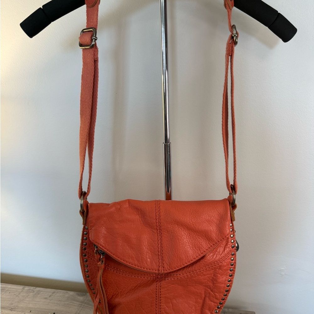 The Sak Leather Crossbody with Stud Trim